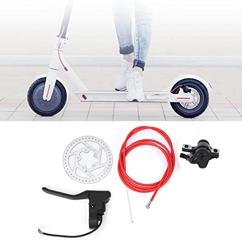 Electric Scooter Disc Brake,Metal Disc Brake Device Set Brake Line Handle Electric Scooter Brake Accessories replacement for M365 Electric Scooter Accessories Kit - Image 3