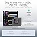 ESR 2 Pack Camera Lens Protector Compatible with iPad iPad Pro11/13 Inch 2025/2024, Pro 12.9/11 Inch (2022/2021/2020), 9H Anti-Scratch Tempered Glass, HD Clarity, 3D Full Coverage