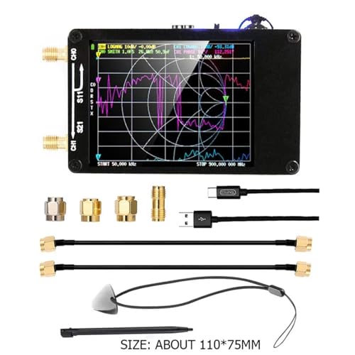 Analizador de redes portátil para solucionar fallos de VSWR y fase en antenas UHF 5