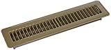 MINTCRAFT FR01-2X14B Floor Register Brown 2 X14