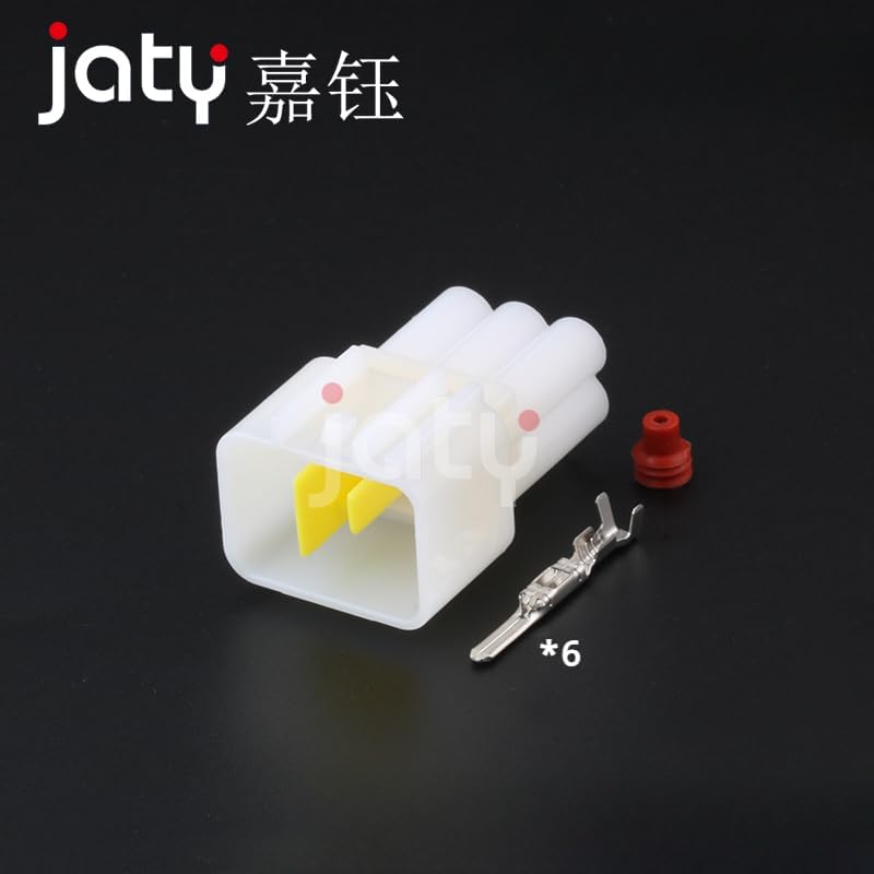 Miniatura 2 de JATY 5set 6-pin DJ7061Y-2.3-1121 motocicleta impermeable empalme conector FW-C-6FM-B