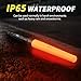 ULTRAFIRE 18-Inch Signal Wand Traffic Control LED Flashlight, 1000 Lumen with Red Flashing Mode, Orange Finish, 3 Modes Traffic Wand Flash Llight for Parking, Airport, Fire Police Duty, Emergency