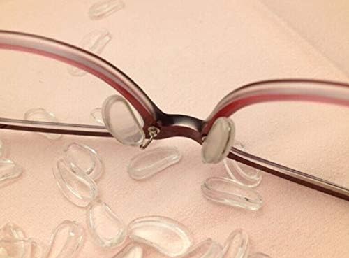 Miniatura 6 de Almohadillas nasales de silicona de repuesto para lentes de sol, almohadillas antideslizantes para la nariz, tamaño 0.551 in (3 pares)
