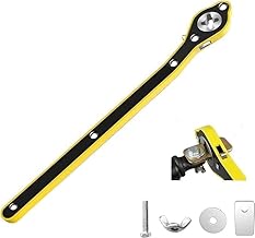 PROBUY Car Jack Ratchet Wrench|360 Forward and Reverse knob Labor-Saving Design|Scissor Jack Lift Speed Handle Tool|Jack Lug Handle Tool|Tire Wheel Jack Wrench