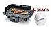 Produktbild SEVERIN PG 9710 Barbecue-Grill (2.300W, Inkl. Fussball, Tischgrill, Grillfläche, 37x23cm) schwarz
