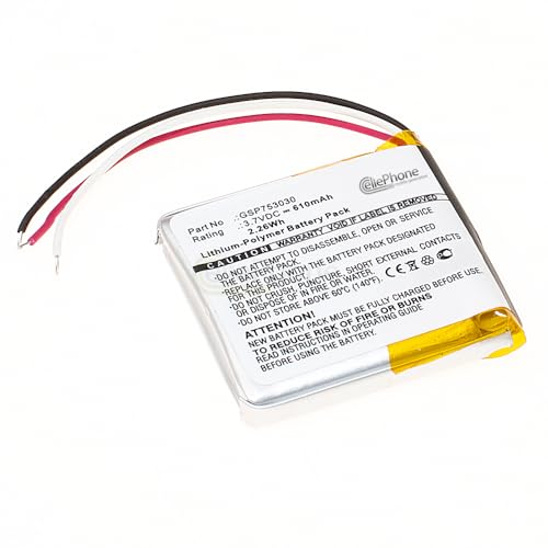 New 700mAh GSP753030 Battery For JBL Everest Elite 300 E45 E45BT E55BT DUET BT,TUNE 750BTNC,LIVE - View #3