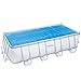 Produktbild Summer Waves Abdeckplane mit Luftblasen für rechteckigen Außenpool, 2,74 x 5,48 m, 4-Jahreszeiten-Schutz, Barriere gegen Pflanzen, Algen und Insekten  Temperaturerhaltung  Material PVC