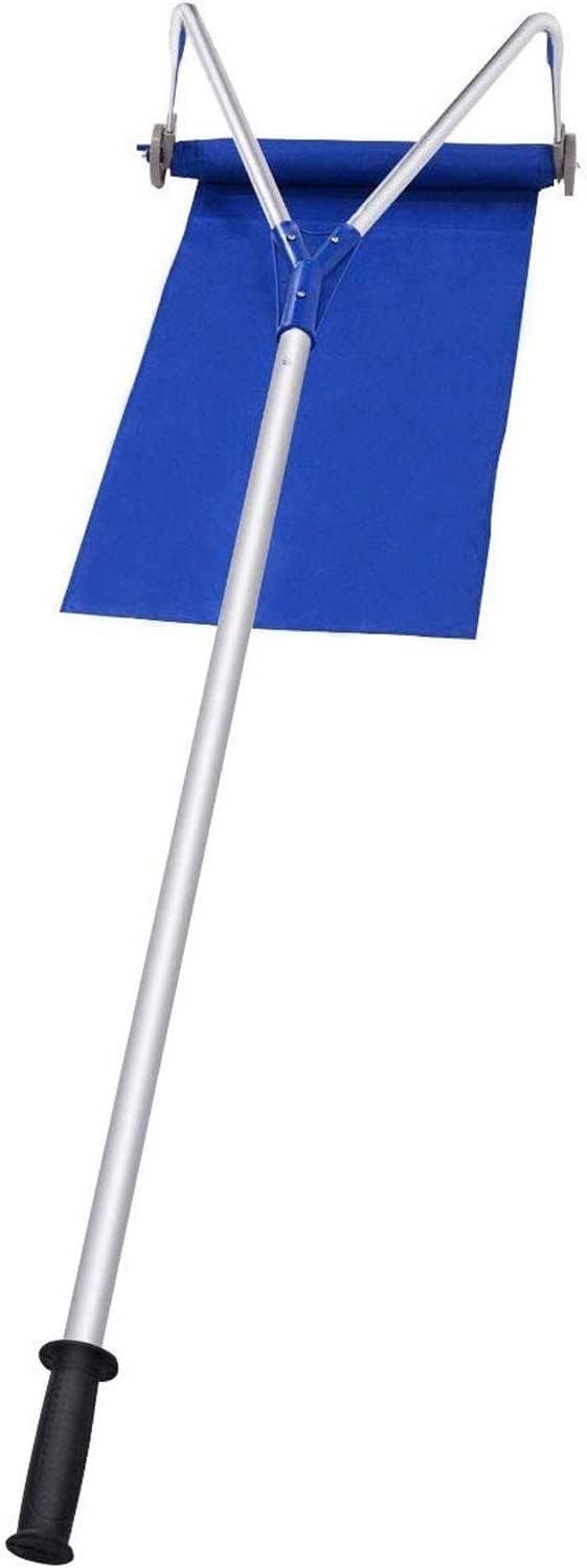 Roof Snow Rake Removal Tool 20 Ft with Adjustable Telescoping Handle
