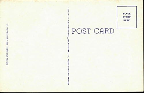 Miniatura 2 de Post Office And Washington County Court House Montpelier, Vermont VT Original Antique Postcard