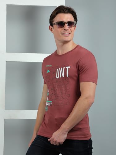 Image of Dollar Pack of 1 Cotton Printed Men Tshirt