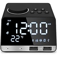 Algopix Similar Product 14 - Hetyre Alarm Clock Radio with FM Radio