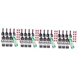 HEMOTON 4 Juegos De Supermercado Botella De Vino Tinto Botellas Pequeñas Modelo De Juguete Vasos De Bebida Cosas En Miniatura Mini Copas De Vino Mini Botellas De Vino Botellas Reutilizable