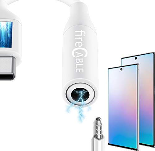 fire Cable 3.5mm to USB C Headphone Adapter Perfect for Samsung Note 10