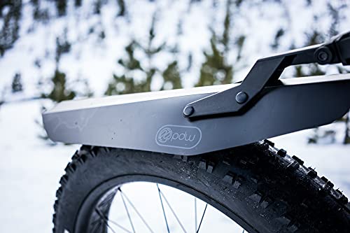 Portland Design Works | Mud Shovel 6.5 Rear Fat/Plus Fender, Black Topo, Universal #TOP5