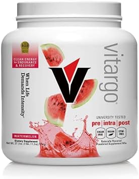 Vitargo Carbohydrate Powder | Feed Muscle Glycogen 2X Faster | 1 LB Watermelon Pre Workout & Post Workout | Carb Supplement for Recovery, Endurance, Gain Muscle Mass