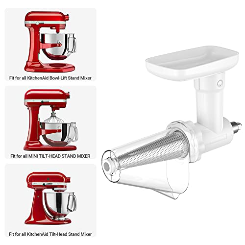 Innomoon IN1818F Fruit & Vegetable Strainer Attachment Set For Kitchenaid Stand Mixer, Includes Food Grinder Attachment thumb #4