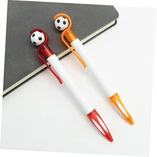NUOBESTY 30 parça futbol tükenmez kalem, öğrenciler için, geri çekilebilir roller kalem ve yazı gereçleri, ofis ve okul için - Görsel 4