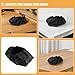 MUELODSIC 2pcs Waterproof Heavy Duty Winch Protector Cover for Car and Electric Winch Compatible with Atv and Outdoor Use