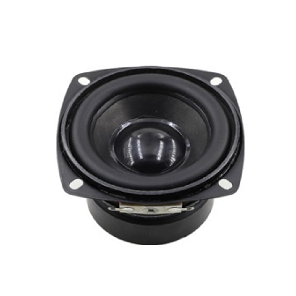 Asyduey 3-Inch Subwoofer Speaker 15W 4 Ohm 78MM DIY Bookshelf Hi-Fi Speaker DIY Bookshelf Speakers Hifi Home Sound Theater
