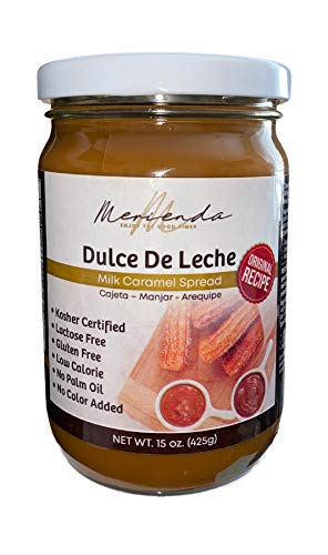Merienda Dulce De Leche Argentino Milk Caramel Spread - Original Argentinean Recipe - Creamy And Smooth Caramel Sauce - Gluten-Free, No Palm Oil, No Artificial Colors (15 Oz, Original) #TOP20