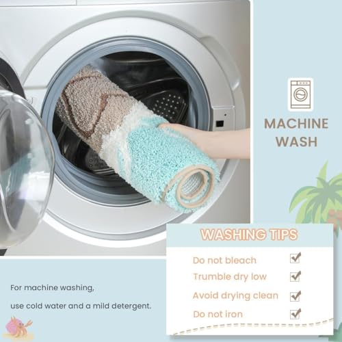 Image of Roseate Shore Super Soft Anti Skid (40x60 cm) Super Absorbent Mats Microfibre 2000 GSM Mat for Bathroom /Bedroom /Kitchen /Door Mat /Floor Mat (Pack of 1)