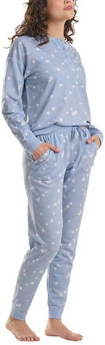 Splendid Ladies' 2-piece Lounge Set (Blue, M)