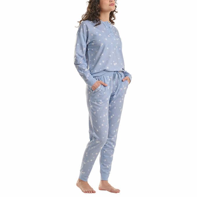 SplendidLadies' 2-piece Lounge Set (Blue, XXL)