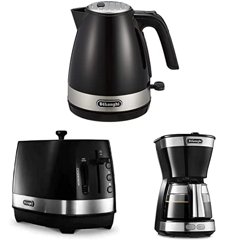 yZbgzfM(DeLonghi) dCPg ANeBu V[Y ubN KBLA1200J-BK & ANeBu V[Y |bvAbvg[X^[ CTLA2003J-BK & hbvR[q[[J[ ubN ANeBuV[Y [5t