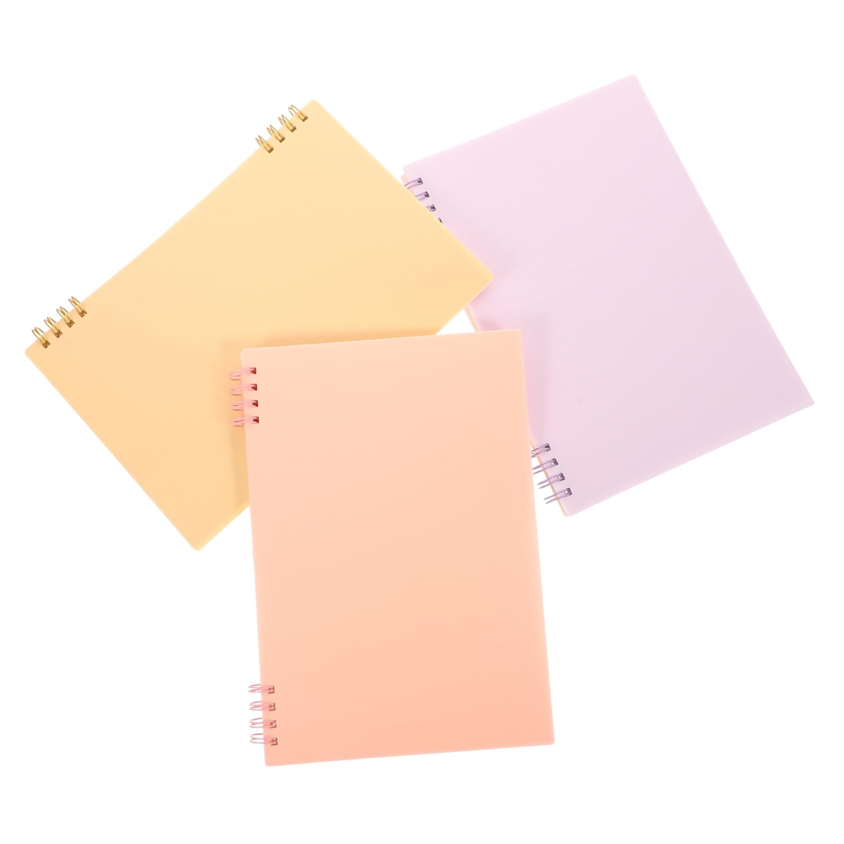 3pezzi Blocco Note Portatile in Materiale per Appunti Blocco Note Compatto e Comodo da Usare per Uso Quotidiano e Ufficio Quaderno Spirale Preferito dagli Studenti