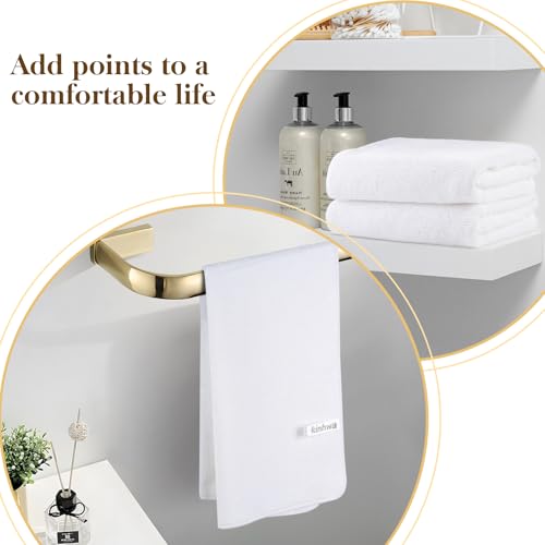 KinHwa Microfibre Soft Hand Towels for Bathroom Abosorbent Small Guest Towels Thick Face Towels 40m x 70cm Fast Drying Washcloth for Bath, Spa, Gym 2pack White - Cosy Home Interiors KinHwa Microfibre Soft Hand Towels for Bathroom Abosorbent Small Guest Towels Thick Face Towels 40m x 70cm Fast Drying Washcloth for Bath, Spa, Gym 2pack White - Image 6