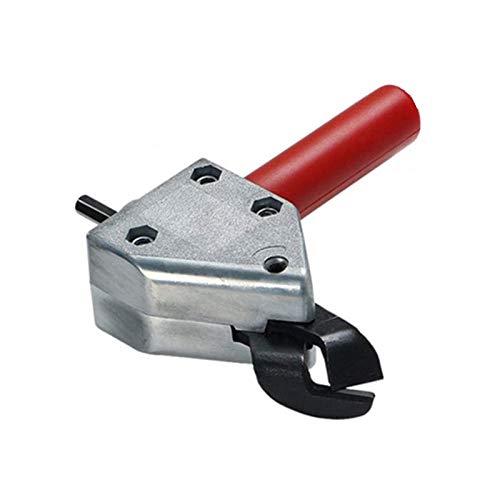 Nibble Metal Cutting Sheet, 4EVERHOPE Nibbler Sierra Herramienta de corte Tijeras de taladro eléctrico Sierra de tijeras para herramientas de corte Cover