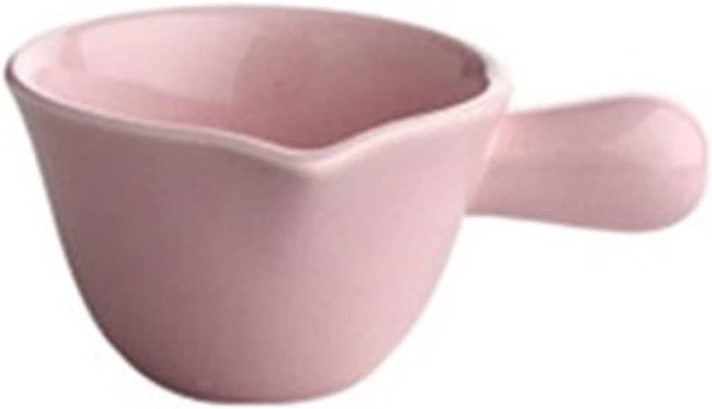 Gravy Boat Sauce Jug Creative Sauce Dish White Blue Black Pink Color Saucer Plate Food Grade Sauce Cups Vinegar Dishes Home Decor (Color : C)