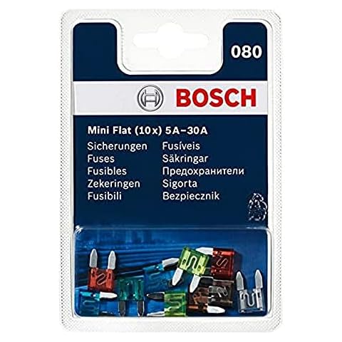 Paquete de 10 mini fusibles Bosch de 5 a 30 A Cover