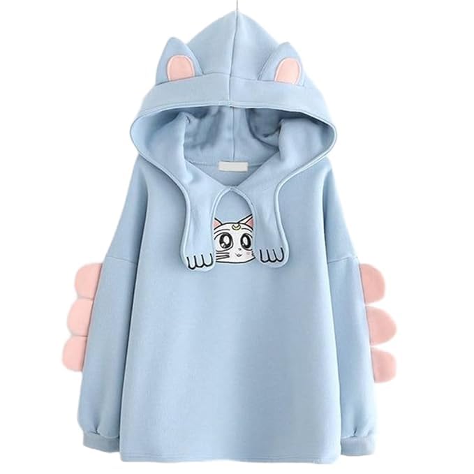 prachikfashions Winter Wear Warm Fabric Loose Fit Soft with Hooded Neck Long Sleeves Comfortable Hoodie for Women-picture-25