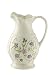 Belleek Pottery Floral Irish Flax Pitcher