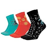 DEFEET Aireator Women's 4" Cuff - 3 pair pack - Cycling, Running, Everyday, Made in USA (Small)