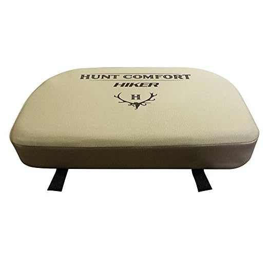 Hunt Comfort Hiker GelCore Hunting Seat, Coyote Brown