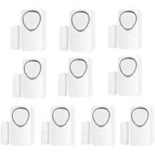 Security Door and Window Alarm for Home, Greencycle 10PK Wireless Home Security Burglar Alarm, Magnetic Sensor Door Window Alarm, 4-in-1 Mode 110 dB, Home Security, Ideal for Home, Garage, Apartment