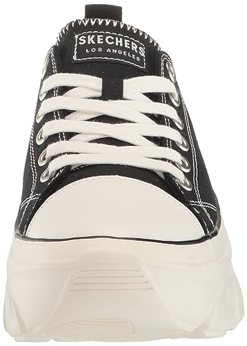 Skechers Women's Funky Street-Groove Way Low Sneaker, 11 Black