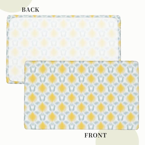 Nappe extensible résistante à l'huile et imperméable lavable blanche 122cm