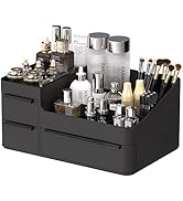 Makeup Organizer for Vanity, Bathroom Countertop Storage Display Boxes Case,Stackable Cosmetic Ho...