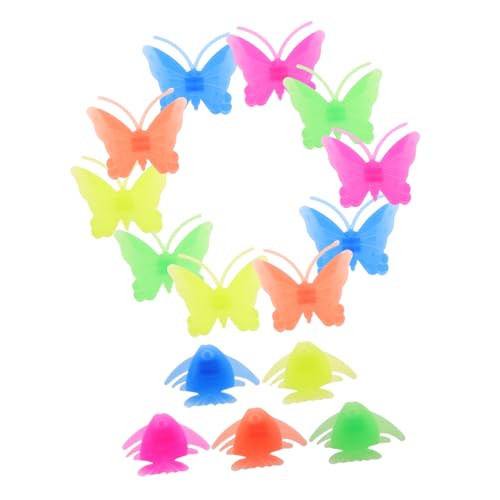 HANABASS 26Pcs Cute Bicycle Spoke Beads for Fun Bike Wheel Decorations Butterfly Fish Designs Bike Accessories for Boys and Bicycle Decorations