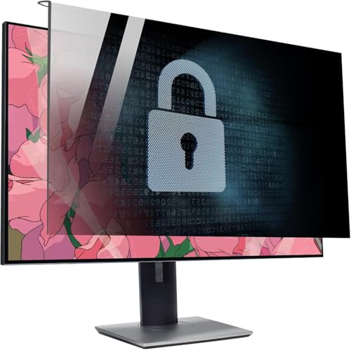 TBLOTYD Laptop Privacy Screen, Universal Laptop Monitor Anti PeeMUBA Film Screen Protector, Anti Scratch Filter for Office,25/27in 613x356mm