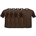 Produktbild Fruit of the Loom Original T Rundhals T-Shirt F140 5er Pack- Gr. XL, Chocolate