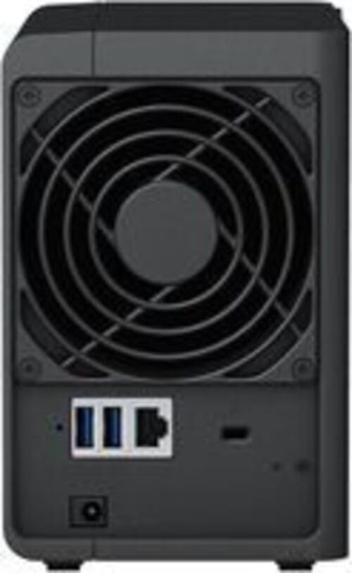 Synology DS223 - Discstation NAS a 2 bay (Realtek RTD1619B quad-core da 2 GB Ram 1 porta LAN RJ-45 1 GbE) da 4 TB con 2 dischi rigidi da 2 TB