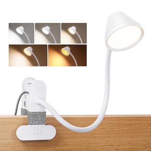 LEPOWER Clip on Light, Reading Lights for Books in Bed