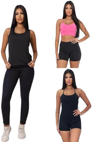 Kit Academia Semana Moda Feminina Fitness