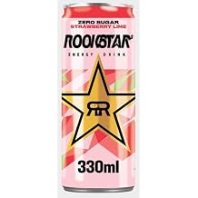 Energy Drink Strawberry Lime Can 330ml Pack of 24 "A symphony of flavors" For All Occasions