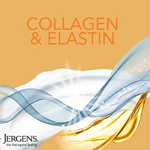 Jergens Skin Firming Body Lotion For Dry To Extra Dry Skin, Skin Tightening Cream With Collagen And Elastin, Instantly Moisturizes Dry Skin, Dermatologist Tested, Hydralucence Blend, 3-16.8 Oz #TOP4