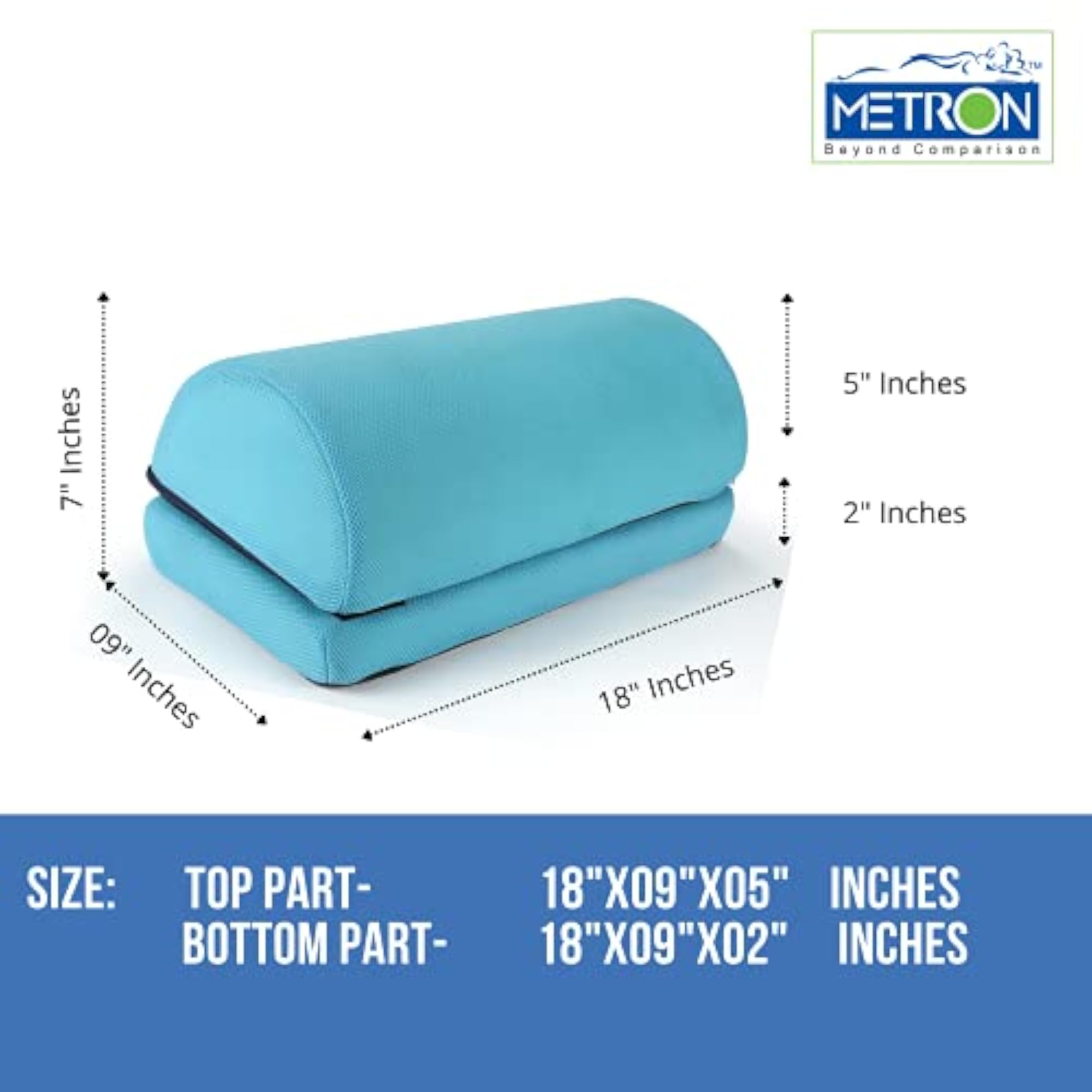 Adjustable Foot Rest Stool for Under Desk Use